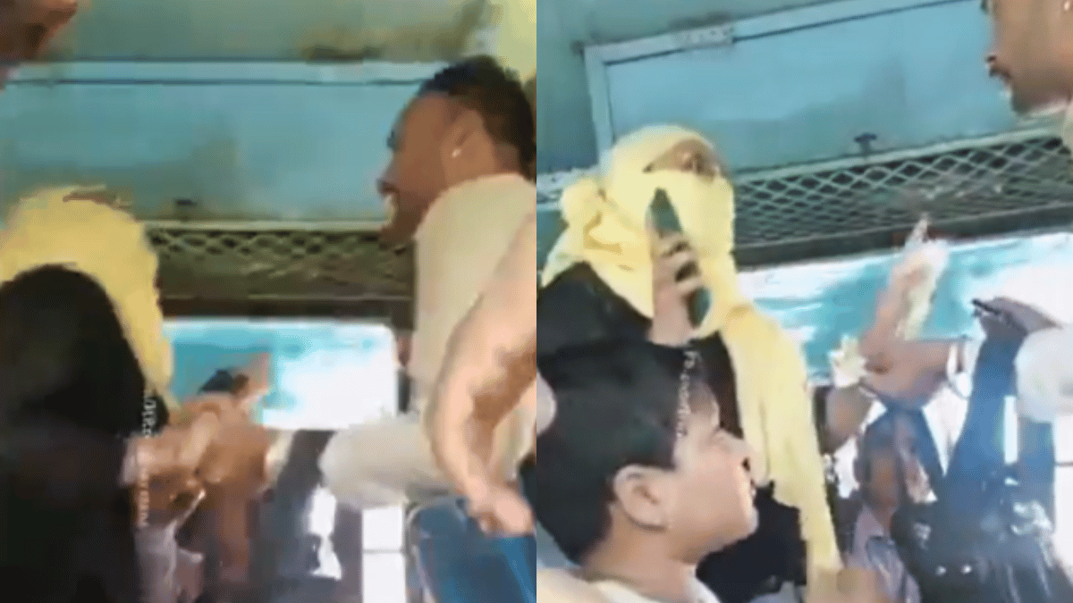 Viral Video: Haryana Girl Angrily Tears Up Ticket Over Bus Conductor